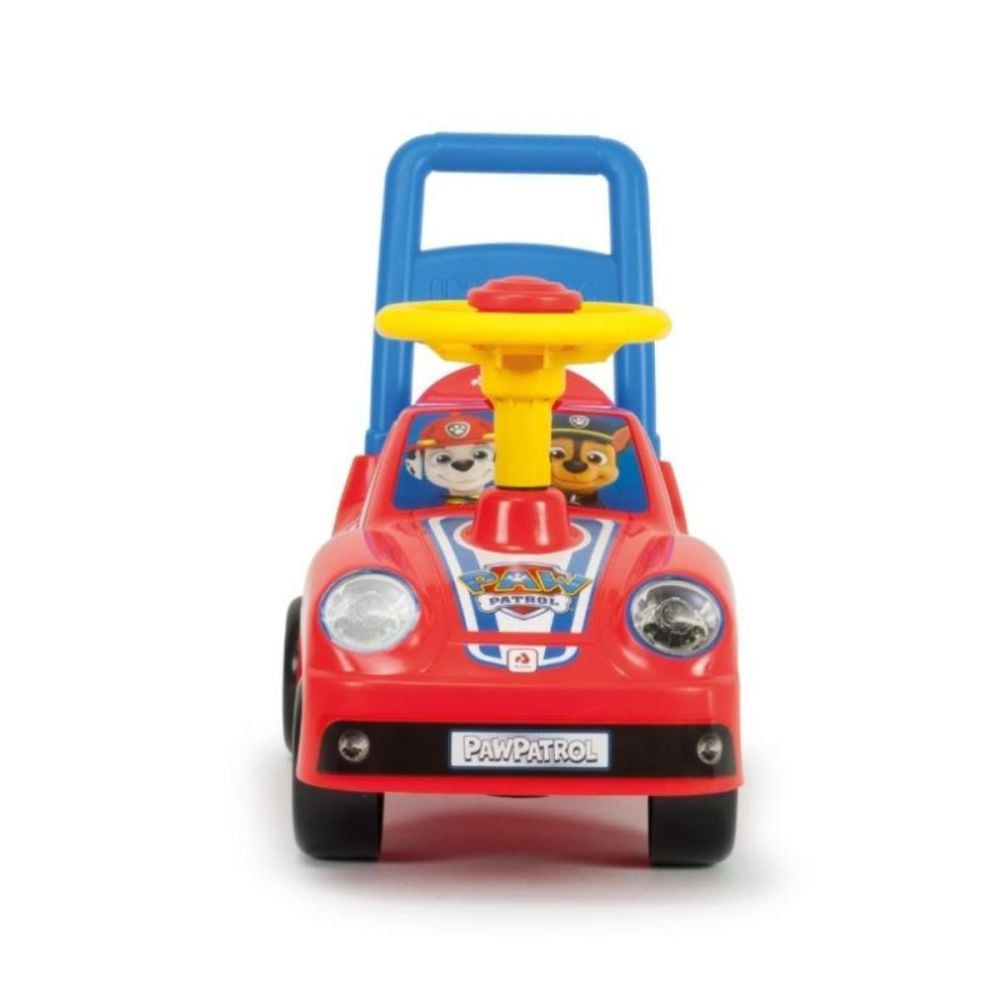 Masinuta pentru copii tip Ride-On, Injusa, cu maner pentru impins, fara pedale, Paw Patrol
