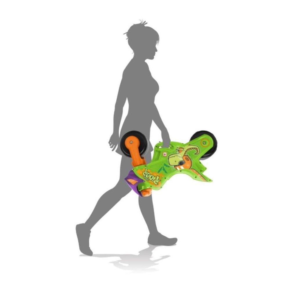 Motocicleta Injusa, Twin Dino, roti late din plastic | Noriel