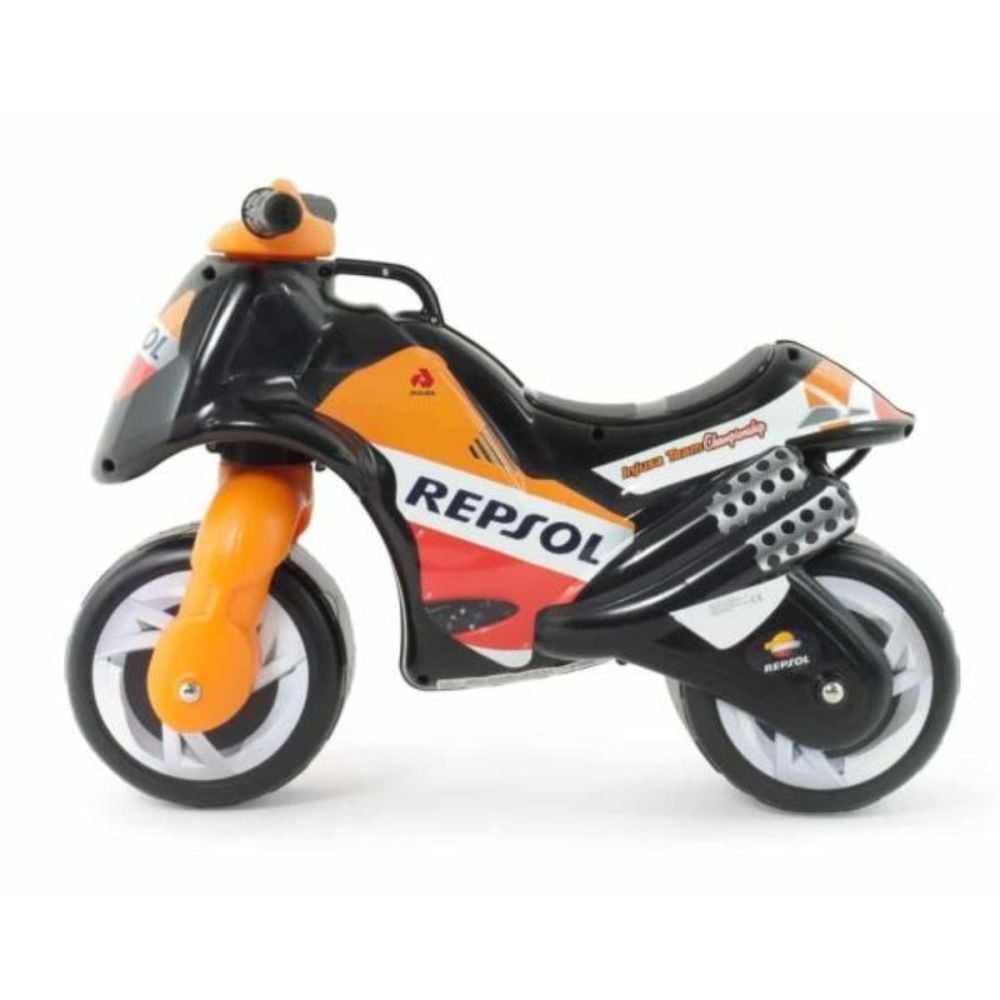 Motocicleta tip ride-on, Injusa, fara pedale, stabil si usor de utilizat, Repsol Neox