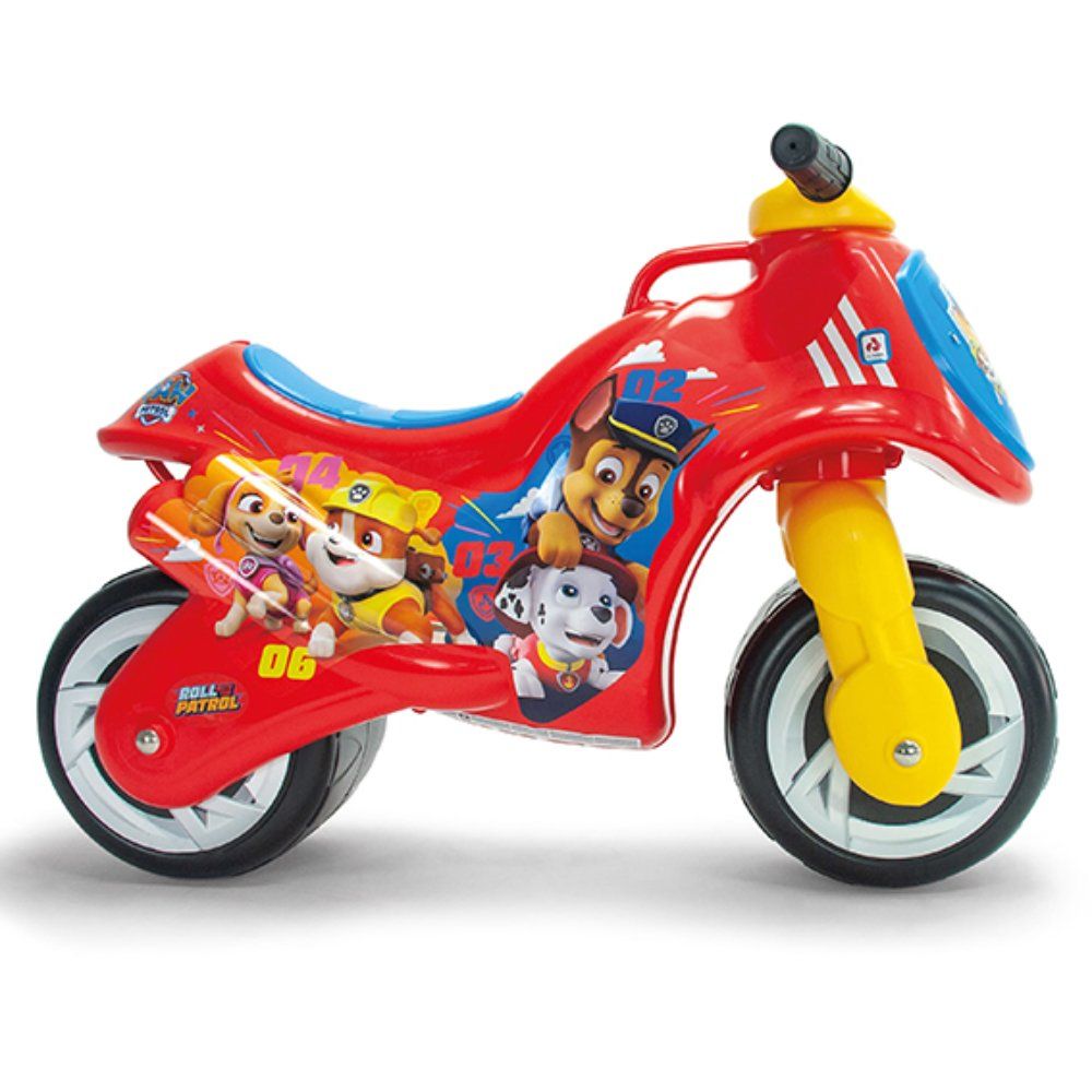 Motocicleta Ride-On, Injusa, fara pedale, Paw Patrol, Rosu
