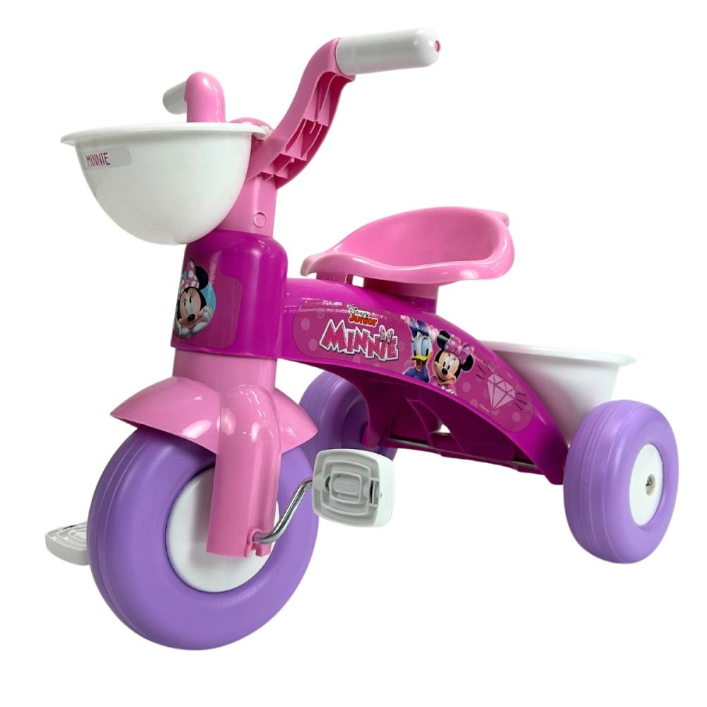Tricicleta cu pedale, Injusa, Disney Minnie Mouse, Roz