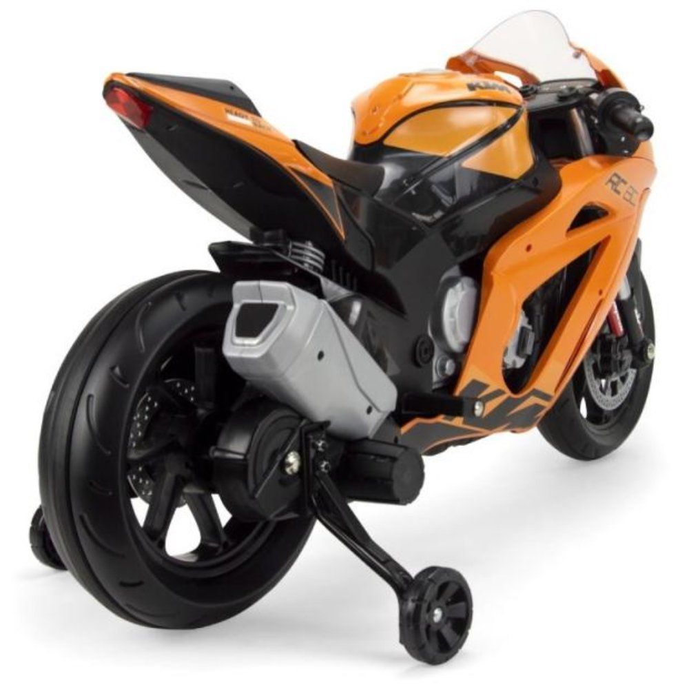 Motocicleta electrica de curse, Injusa, KTM, 12V, cu roti