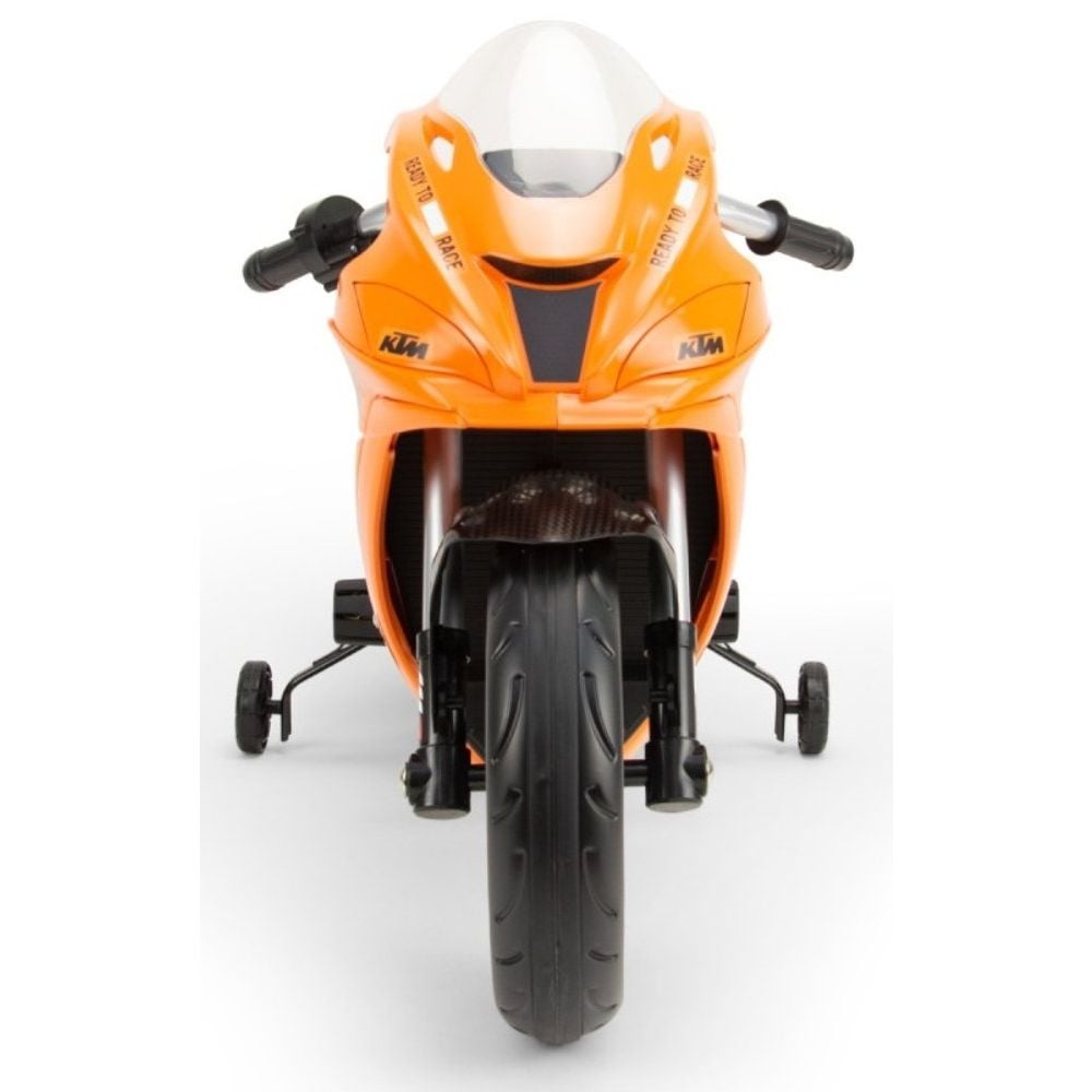 Motocicleta electrica de curse, Injusa, KTM, 12V, cu roti