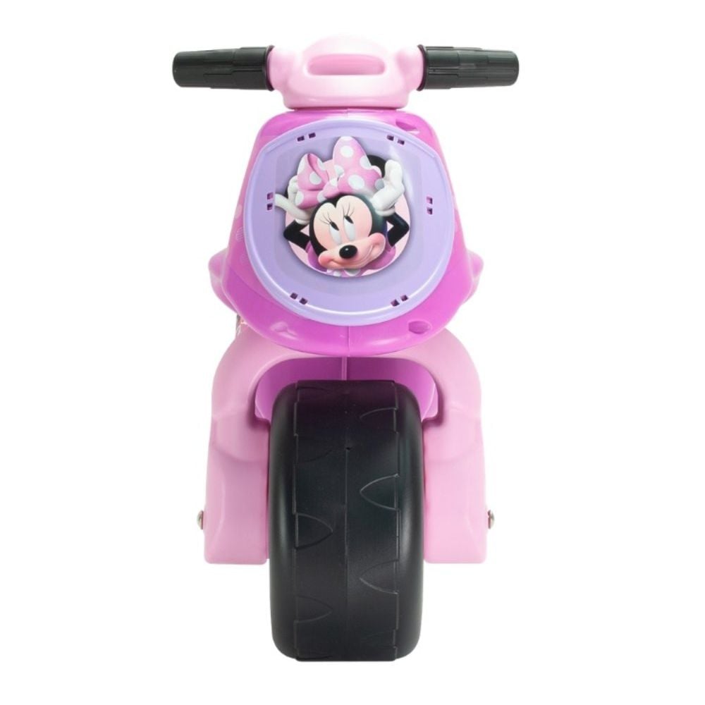 Moto Ride-On, Injusa, Neox Disney Minnie Mouse, fara pedale, Roz