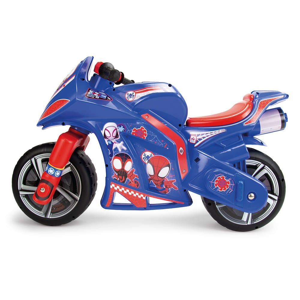 Moto Ride-On, Injusa, Winner Spidey XL, Albastru