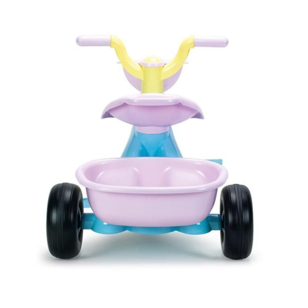 Tricicleta cu pedale, Injusa, design ergonomic, 62 x 42 x 46 cm, Peppa Pig Baby