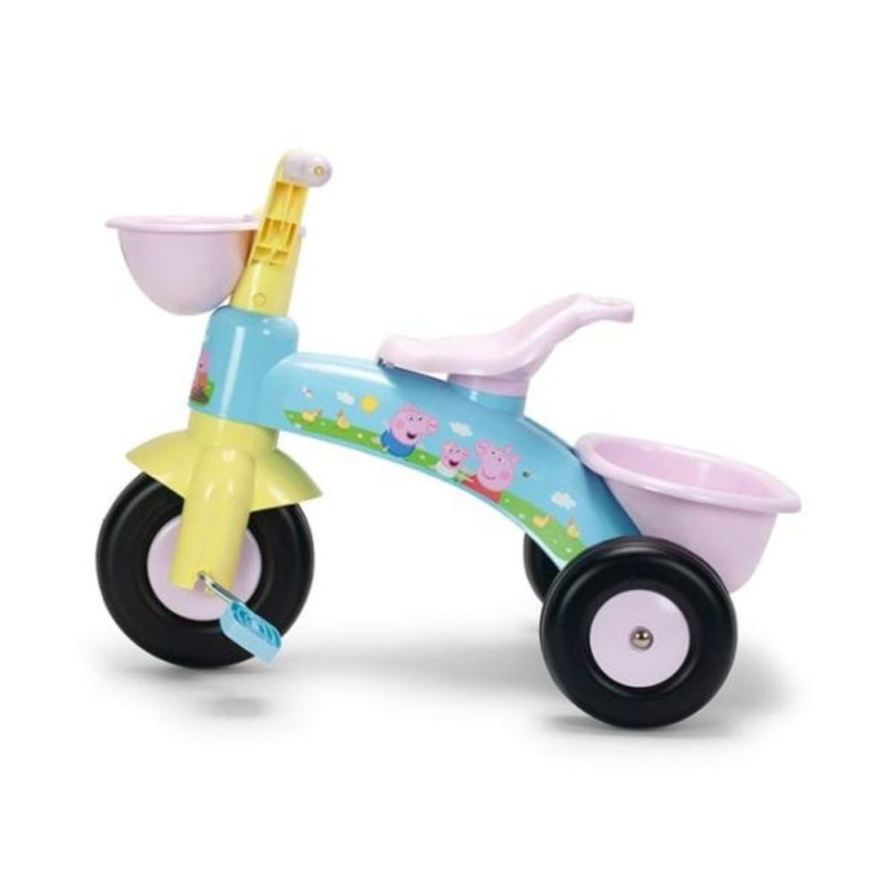 Tricicleta cu pedale, Injusa, design ergonomic, 62 x 42 x 46 cm, Peppa Pig Baby