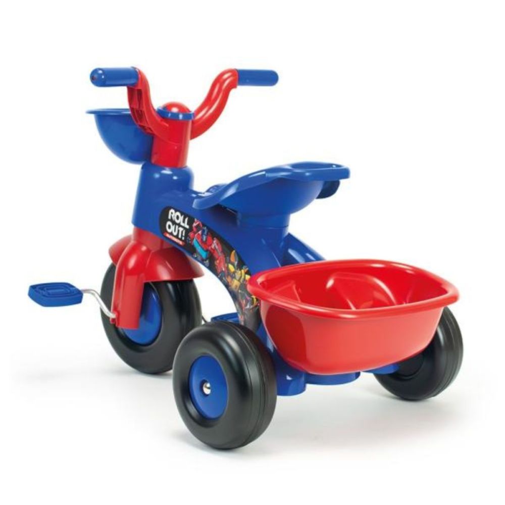 Tricicleta cu pedale, Injusa, design ergonomic, 62 x 42 x 46 cm, Transformers Baby