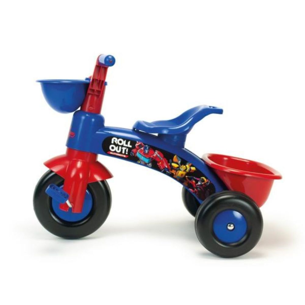Tricicleta cu pedale, Injusa, design ergonomic, 62 x 42 x 46 cm, Transformers Baby