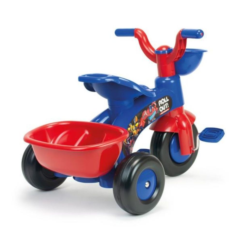 Tricicleta cu pedale, Injusa, design ergonomic, 62 x 42 x 46 cm, Transformers Baby