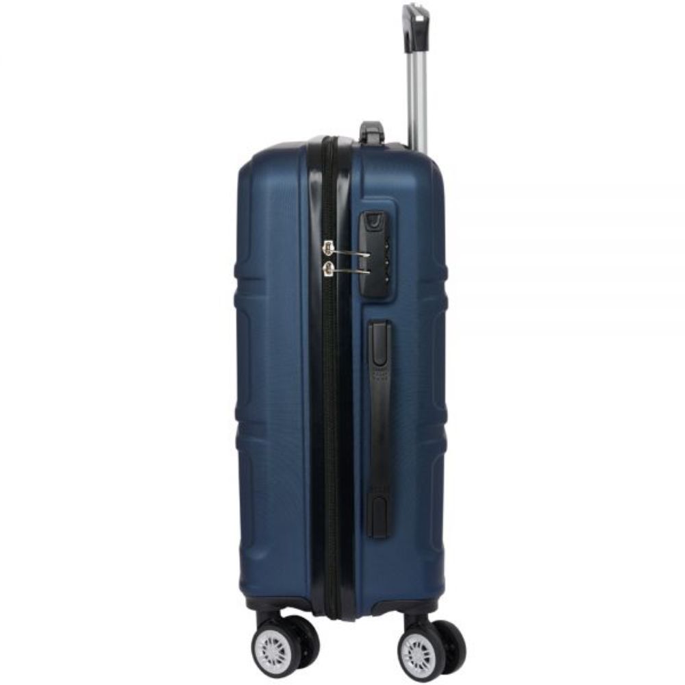 Troler cu carcasa rigida, Safta, Bleumarin, 34 x 55 x 20 cm