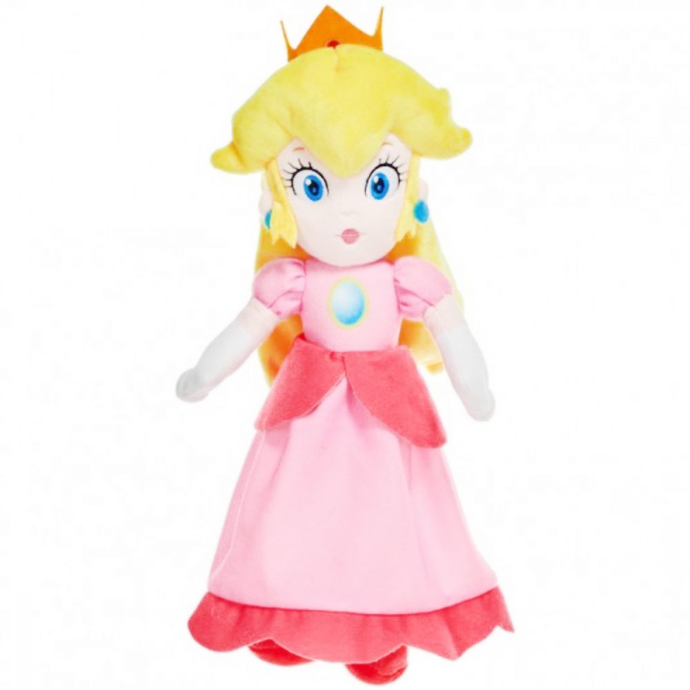Jucarie de plus Printesa Peach Super Mario, Play By Play, 35 cm