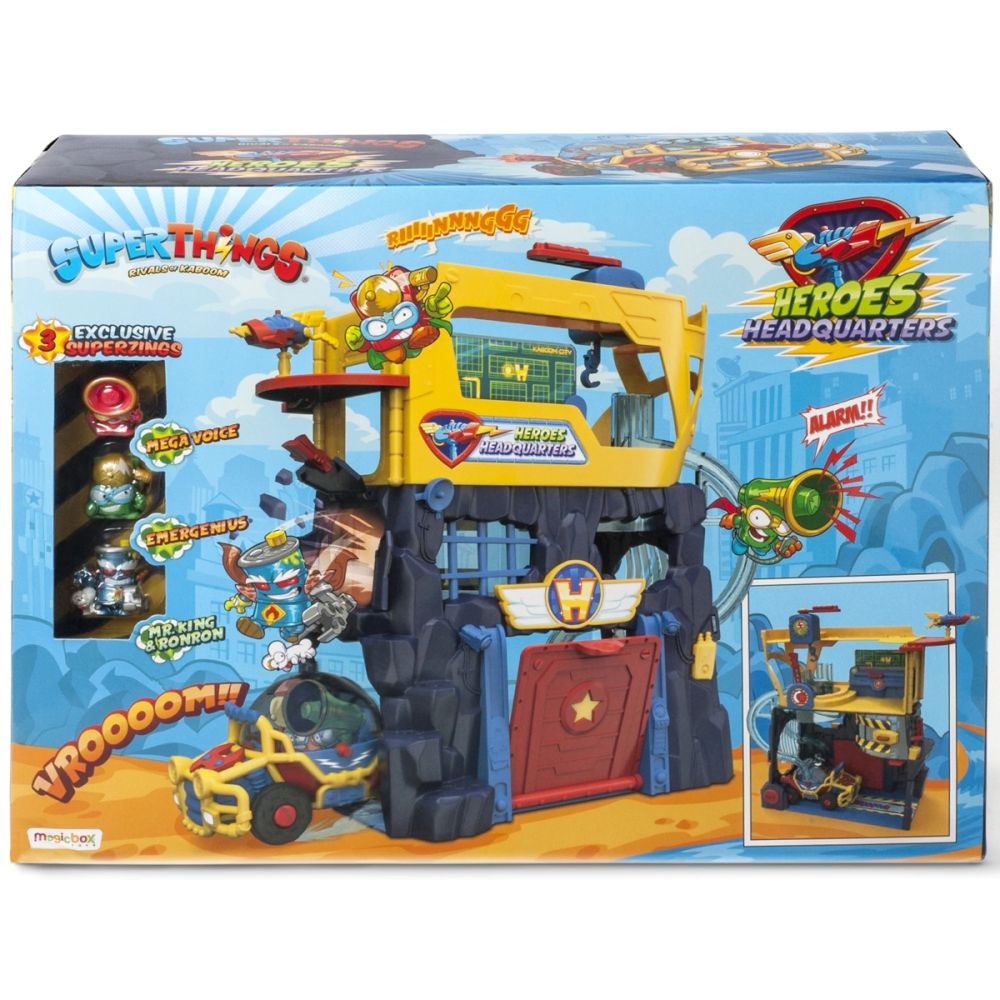 Set de joaca figurine SuperThings, Sediul central al eroilor