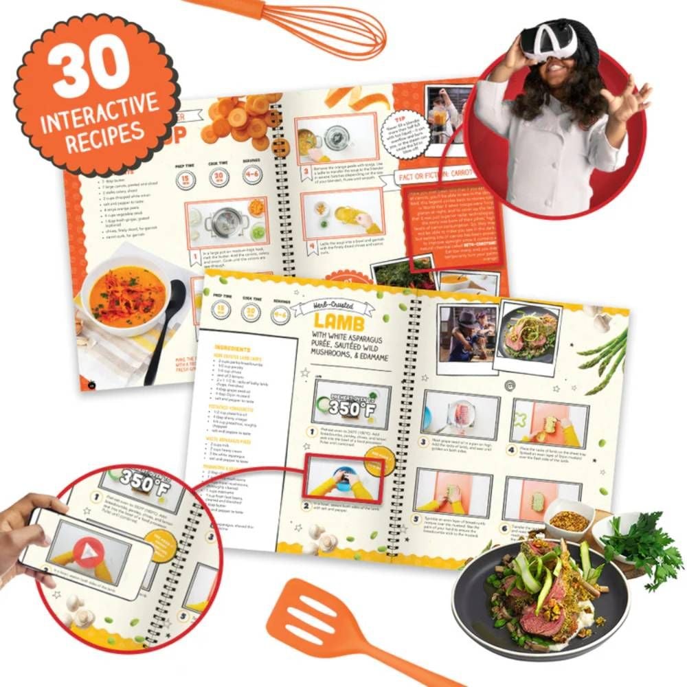 Masterchef Junior, Abacus Brands, Set de gatit interactiv cu realitate virtuala