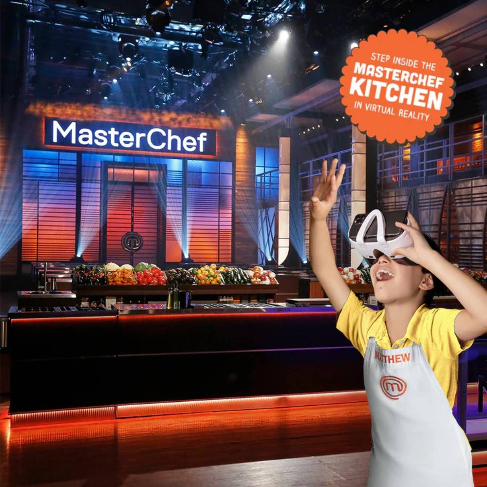 Masterchef Junior, Abacus Brands, Set de gatit interactiv cu realitate virtuala