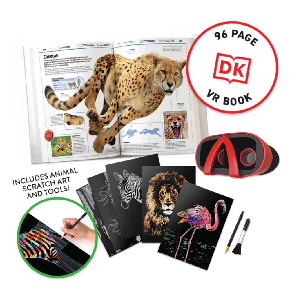 Set interactiv VR, Abacus Brands, Lumea animalelor in realitate virtuala
