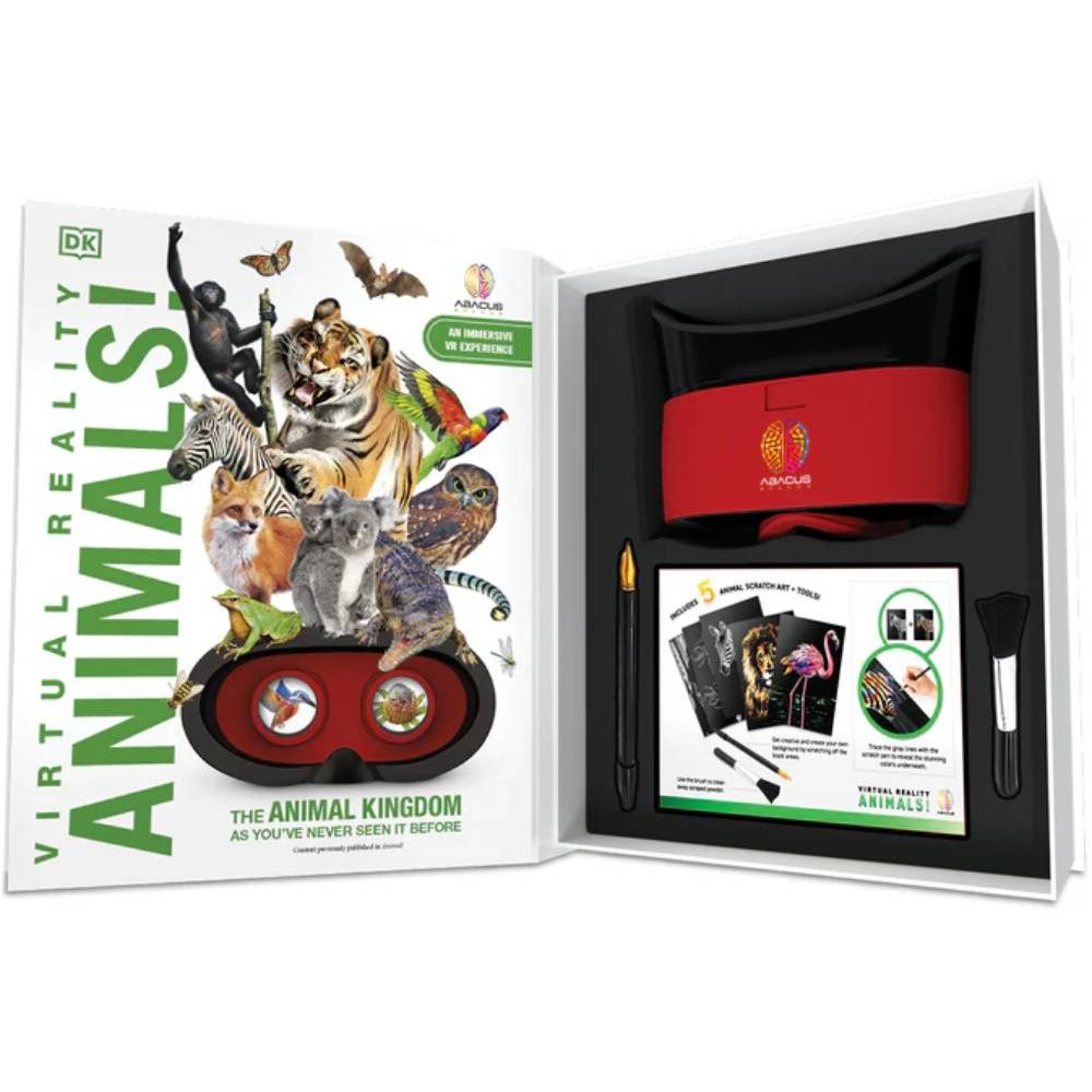 Set interactiv VR, Abacus Brands, Lumea animalelor in realitate virtuala