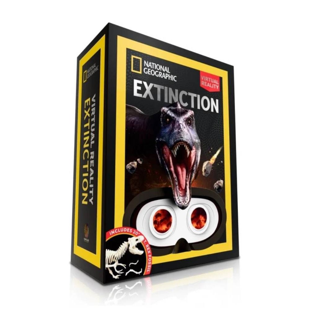 Kit Stem interactiv, Abacus Brands, VR National Geographic, Extinctia dinozaurilor