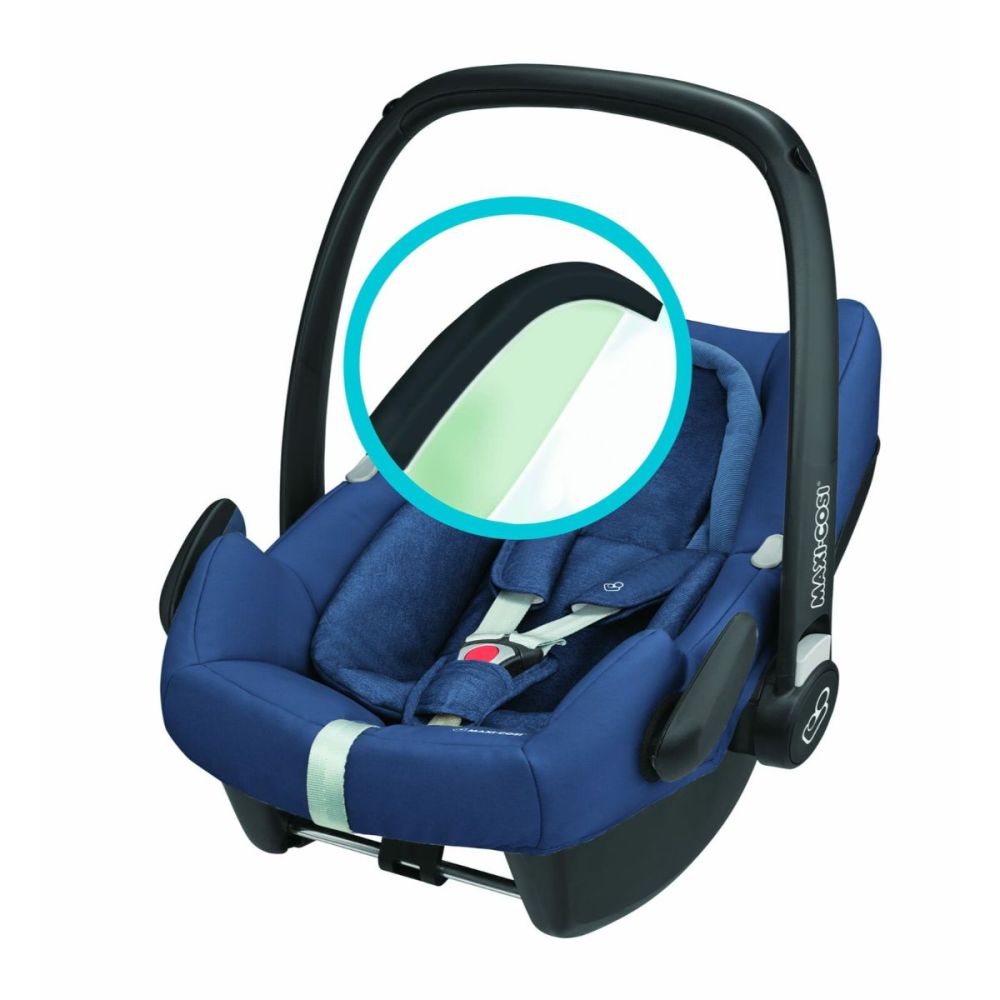 Scaun auto I-Size Maxi-Cosi Rock Nomad Blue, 45 - 75 cm, Albastru