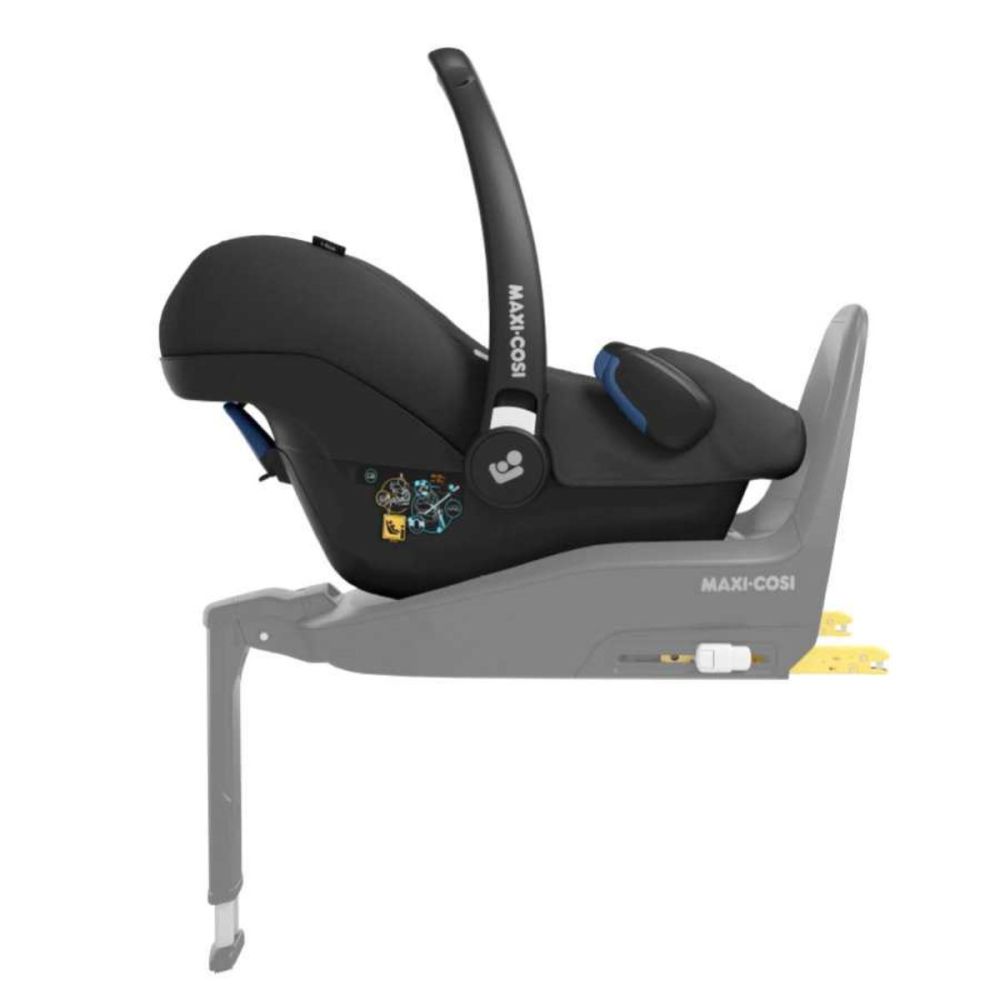 Scaun auto I-Size Maxi-Cosi Rock Essential Black, 45 - 75 cm, Negru