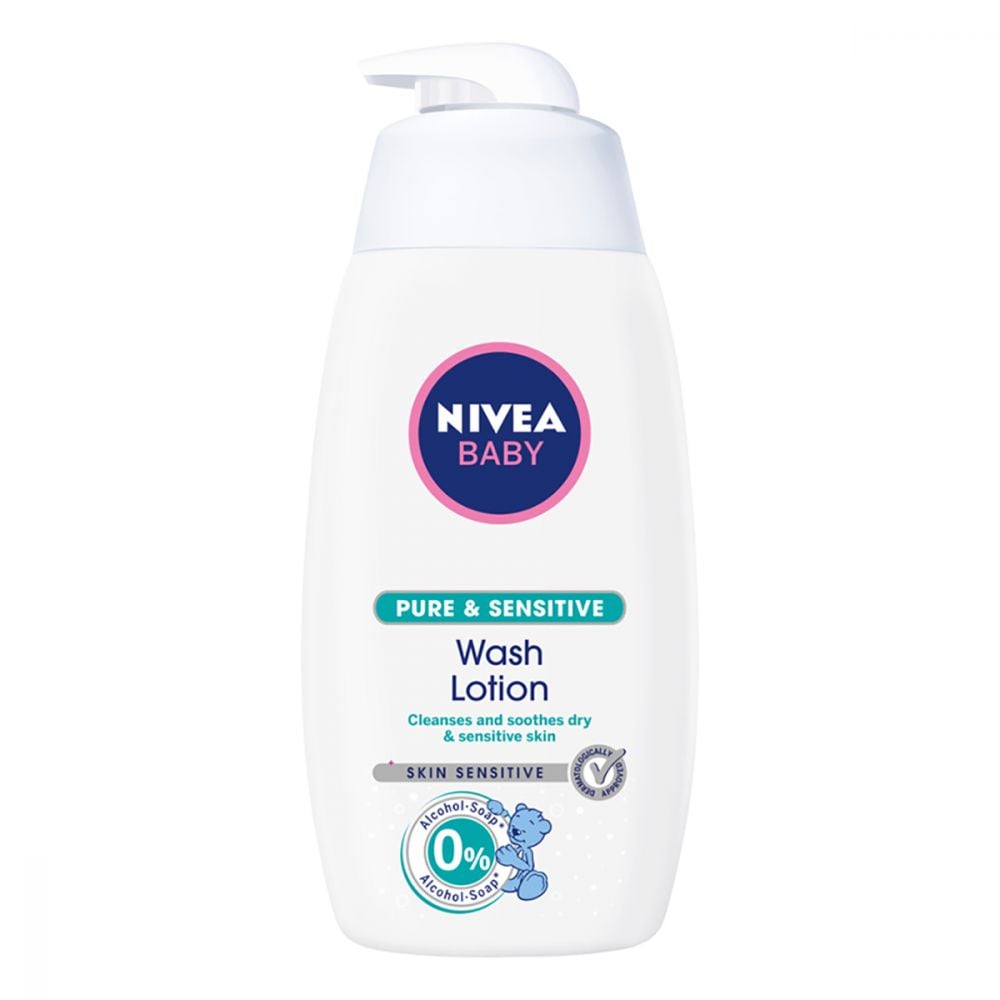 Lotiune de spalat Nivea Baby Pure & Sensitive, 500 ml