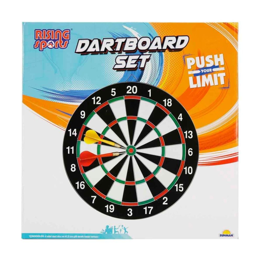 SA DAY FOAMLESSENCE & SA TABRIGHTセット Set joc Darts cu 6 sageti, Rising Sports, 41 cm | Noriel