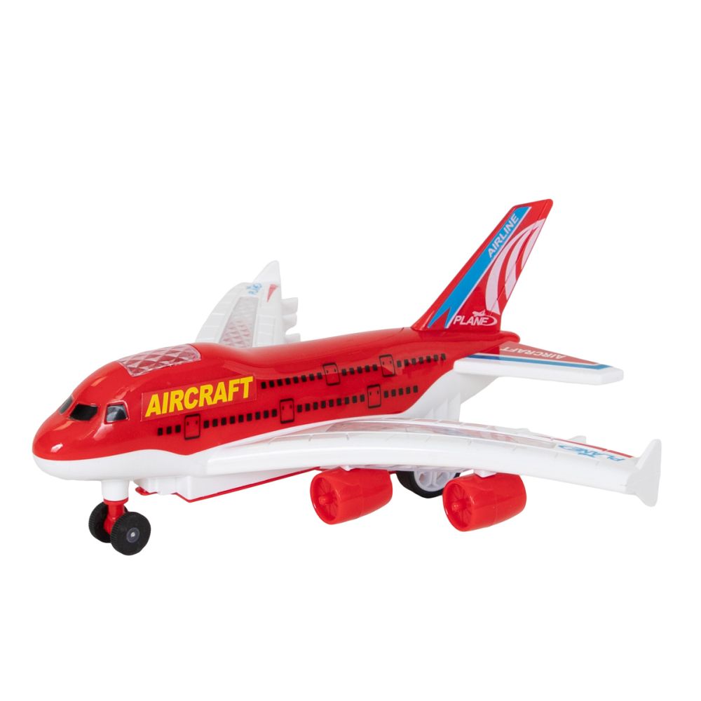 Avion de pasageri cu telecomanda, Suncon, Rosu, 23 cm