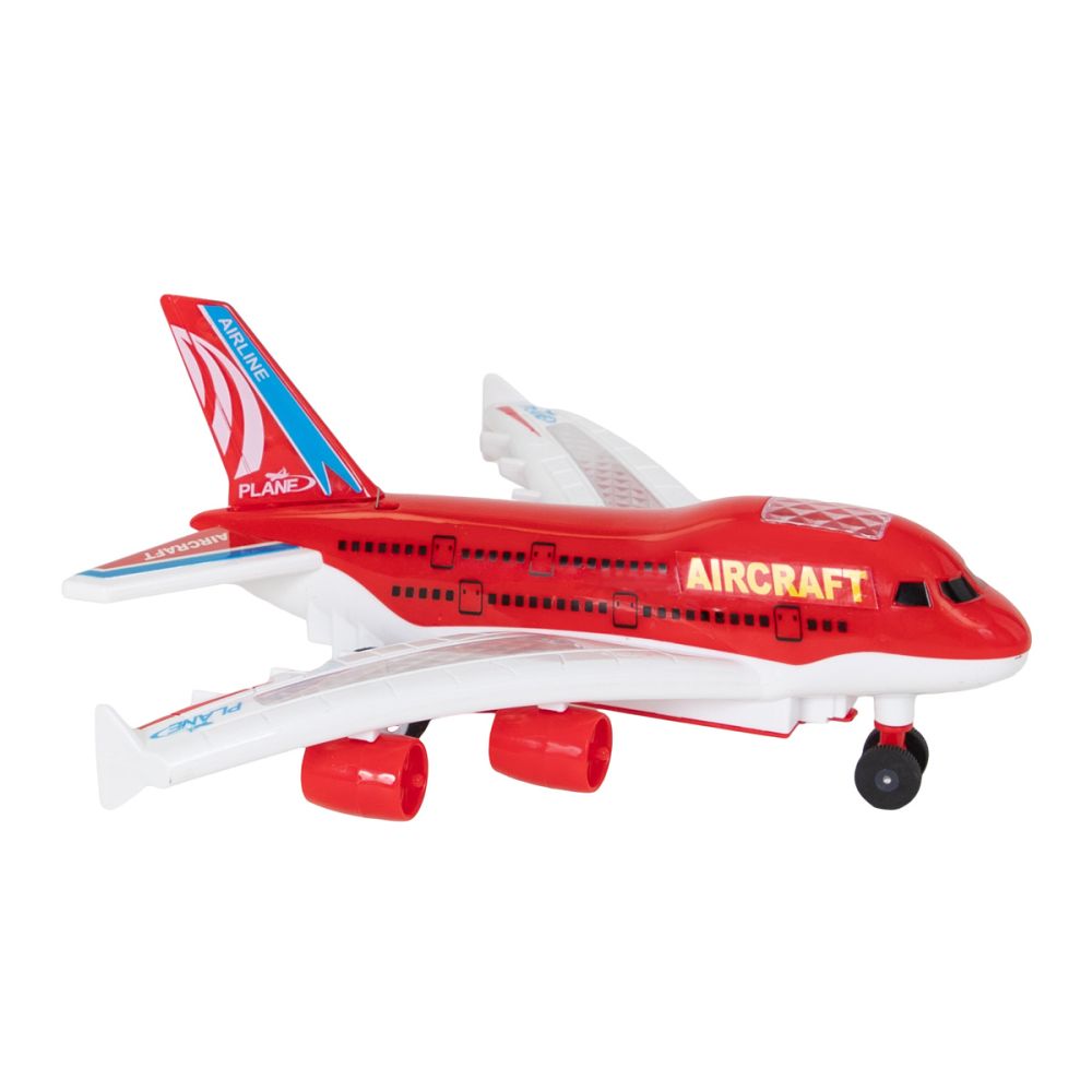 Avion de pasageri cu telecomanda, Suncon, Rosu, 23 cm