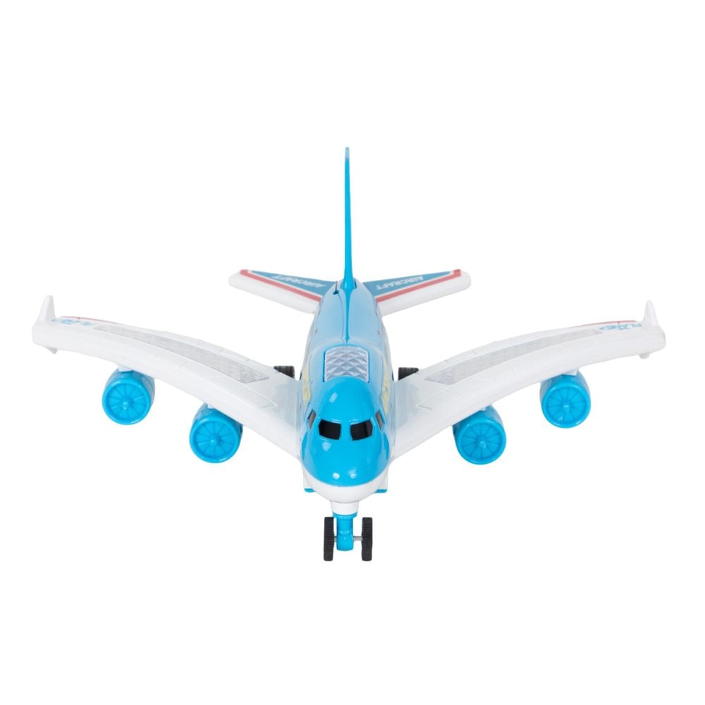 Avion de pasageri cu telecomanda, Suncon, Albastru, 23 cm