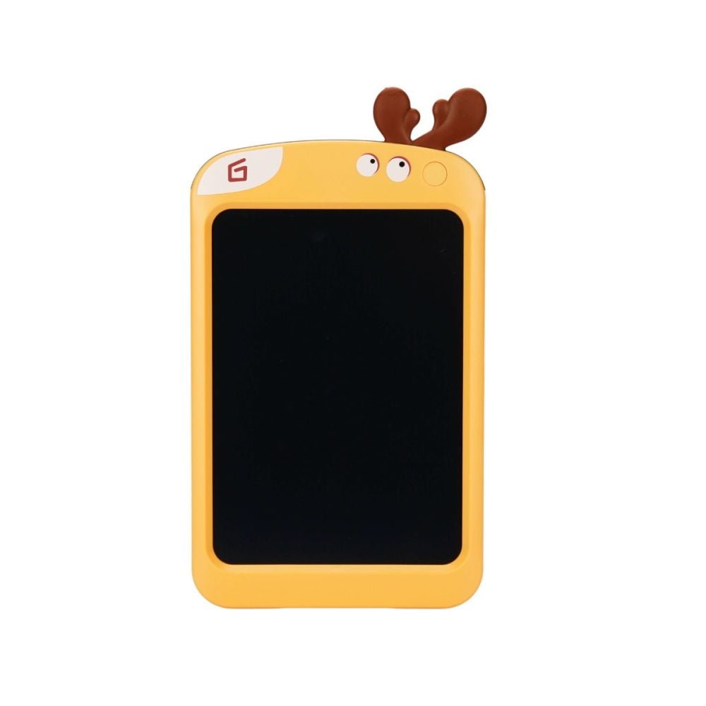 Tableta digitala LCD, pentru scris si desen, Edu Sun, 8.5 inch, Caprioara, Portocaliu