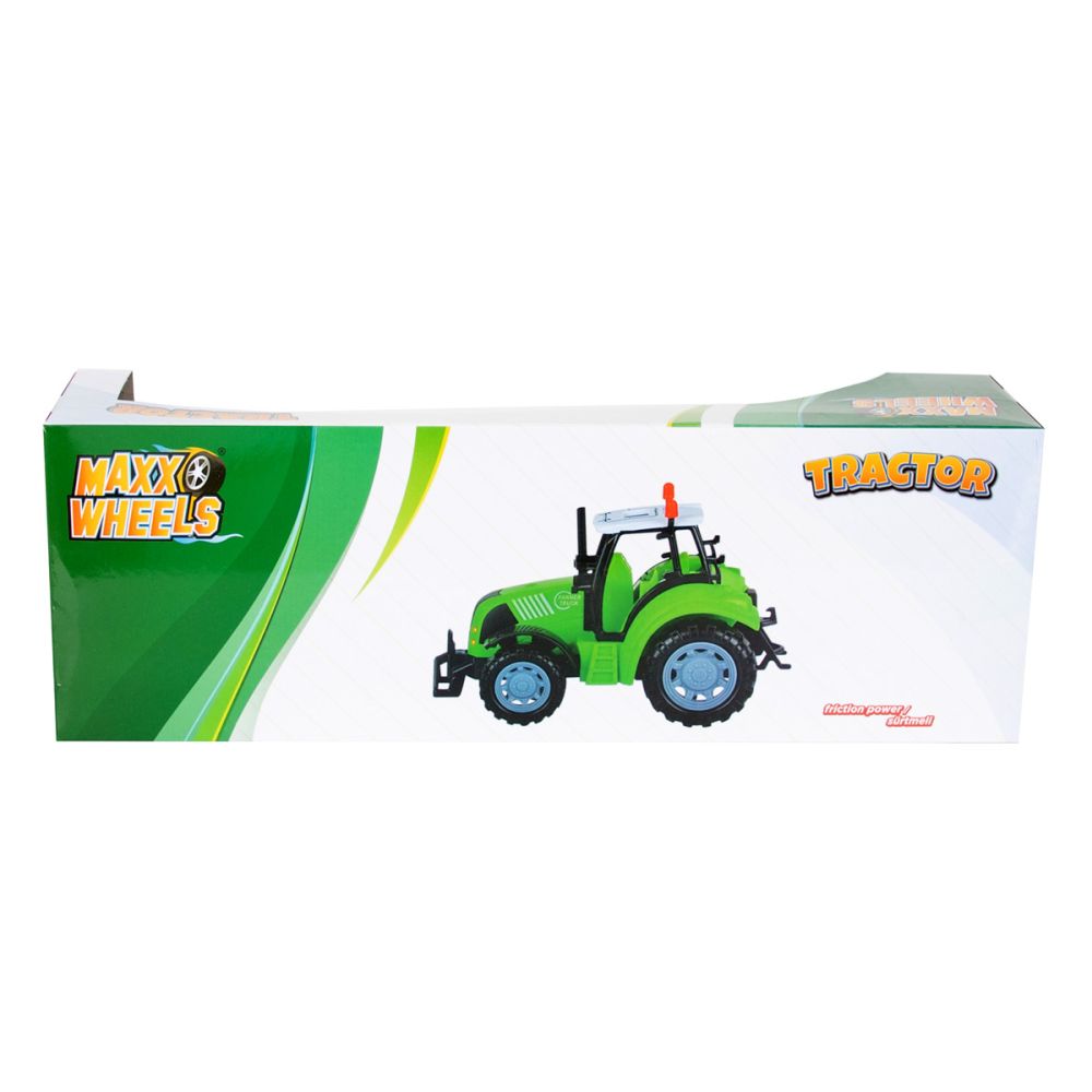 Tractor si remorca cu animale, Maxx Wheels, Farmer Toys