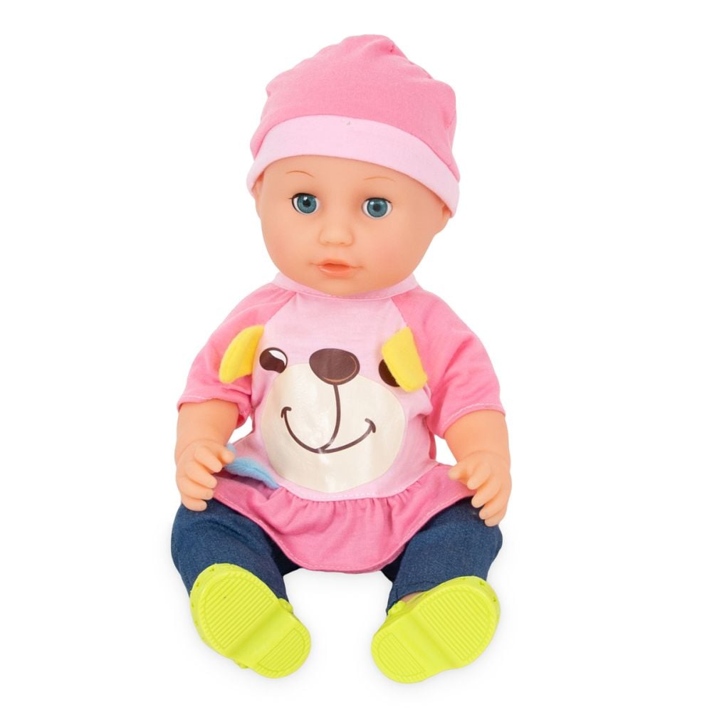 Set de joaca cu papusa bebelus, Maia in cadita