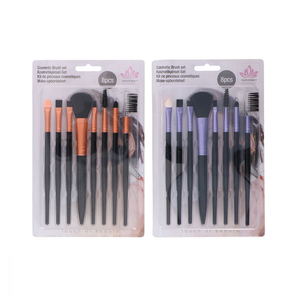 Set 8 pensule pentru make-up Edco