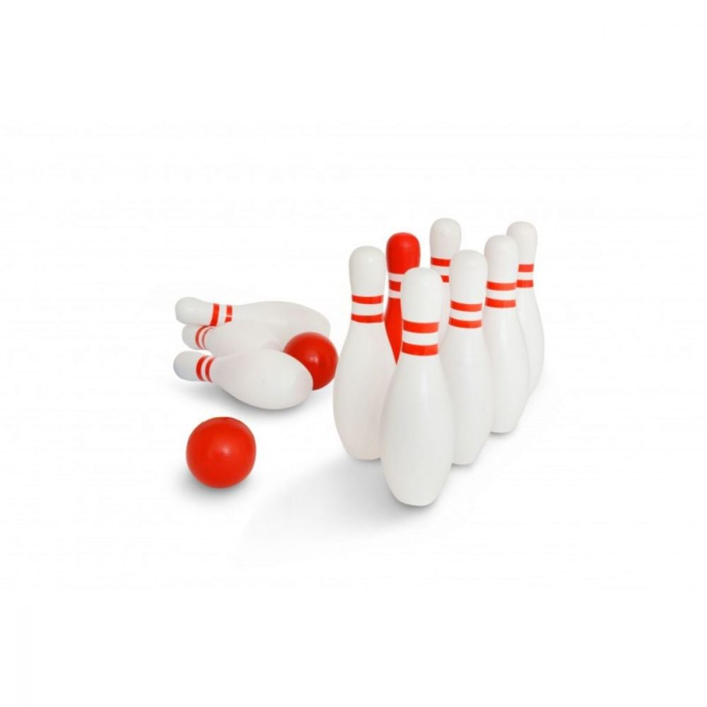 Set bowling din lemn, BS Toys