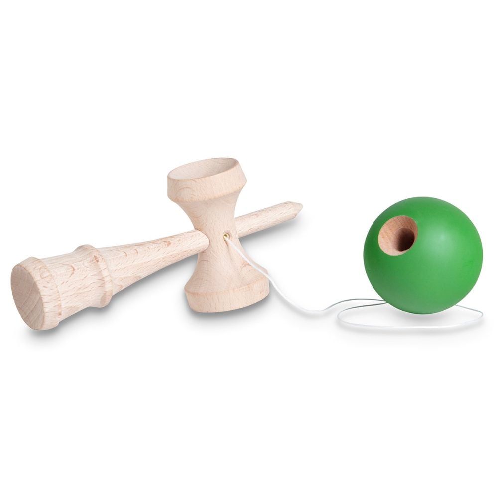 Jucarie de indemanare, BS Toys, Kendama, Verde | Noriel