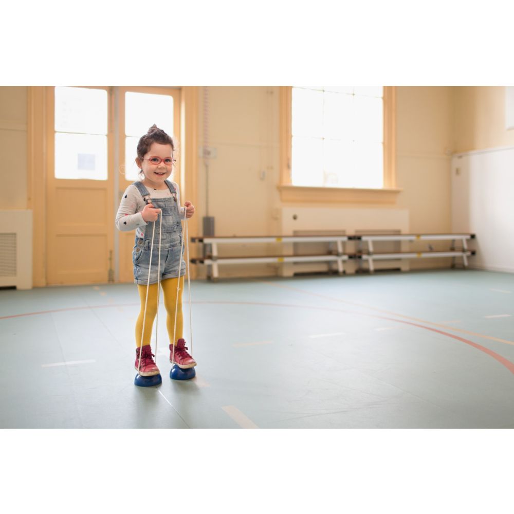 Joc de echilibru din lemn, BS Toys, Picioroange