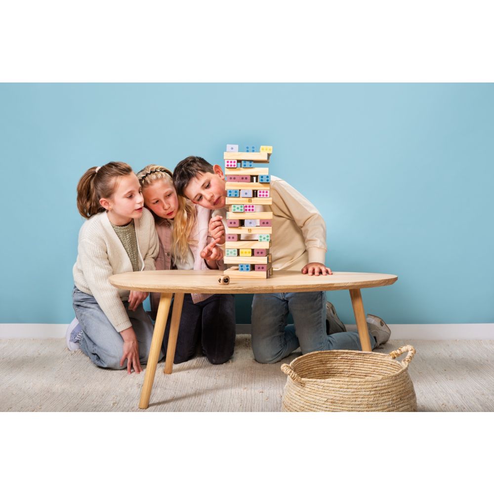 Turn Jenga gigant cu numere, BS Toys