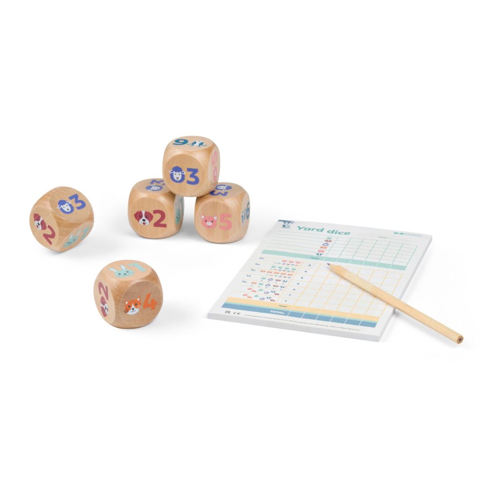 Joc educativ cu zaruri, BS Toys, Yatzy Junior
