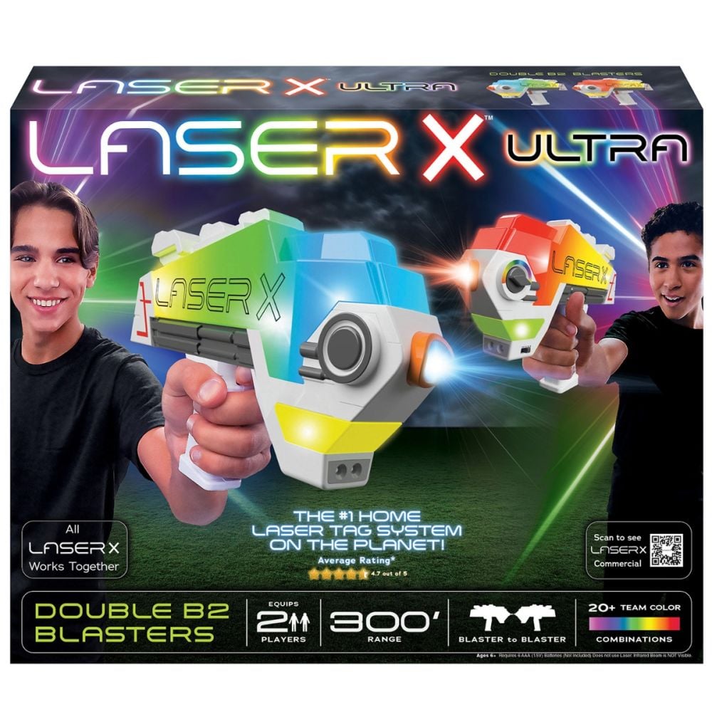 Set Double Blasters B2, Laser X Ultra, 90 metri | Noriel