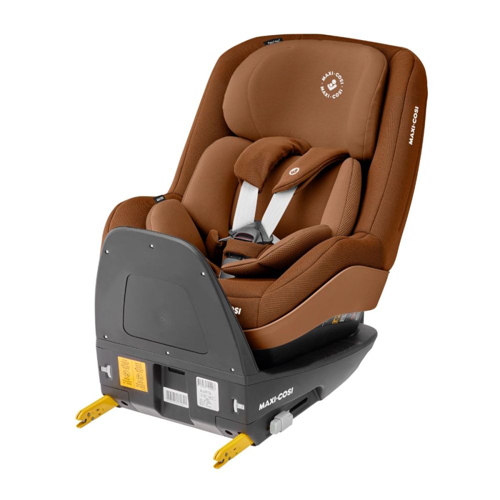 Scaun auto I-Size Maxi-Cosi Pearl Pro2 Authentic Cognac, 67 - 105 cm, Coniac