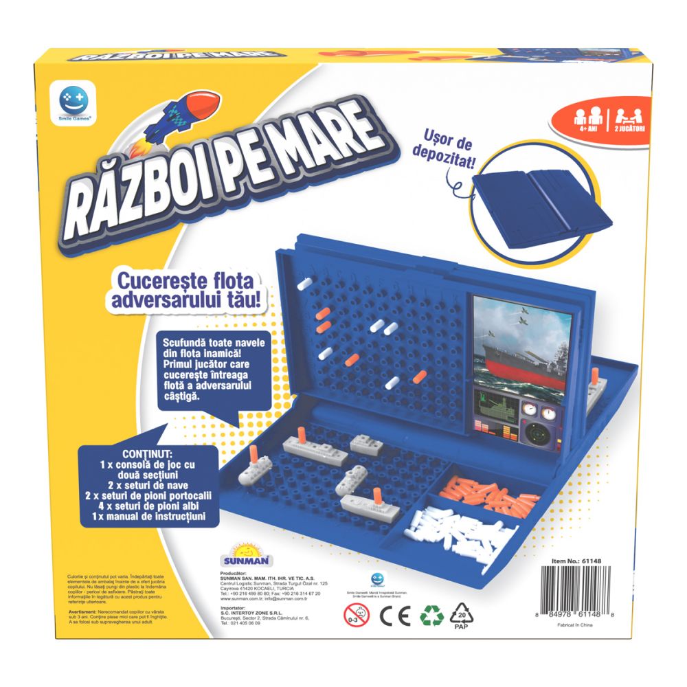 Joc interactiv, Smile Games, Batalia Navelor, 2024 | Noriel