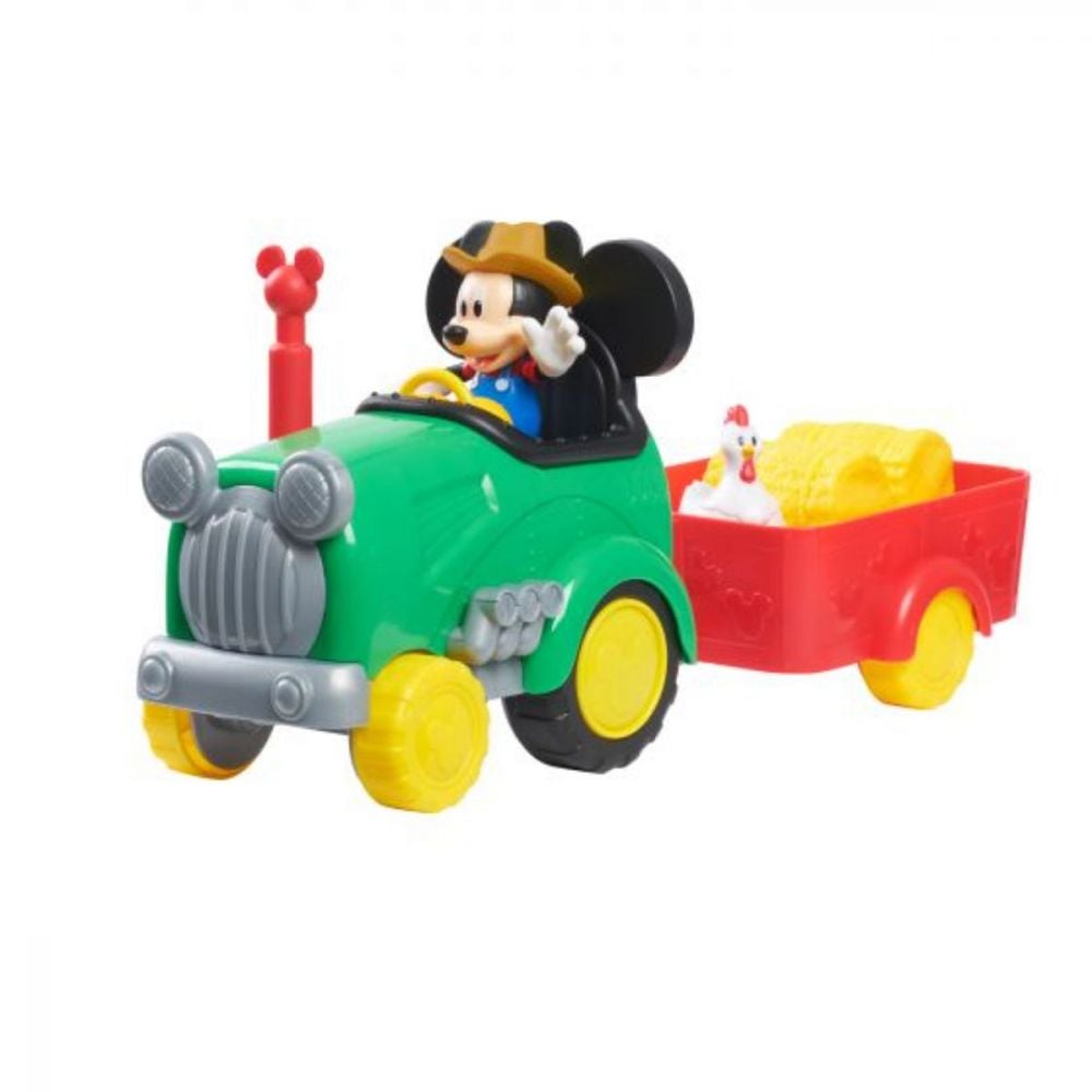 Set tractor cu remorca si figurine Disney Mickey Mouse