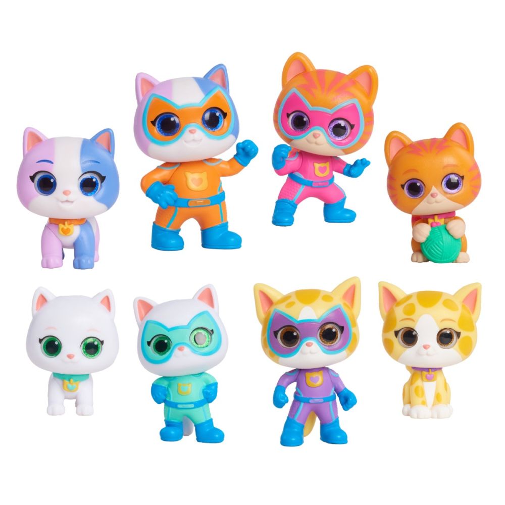 Figurina surpriza, Disney Junior, Superkitties, 5 cm