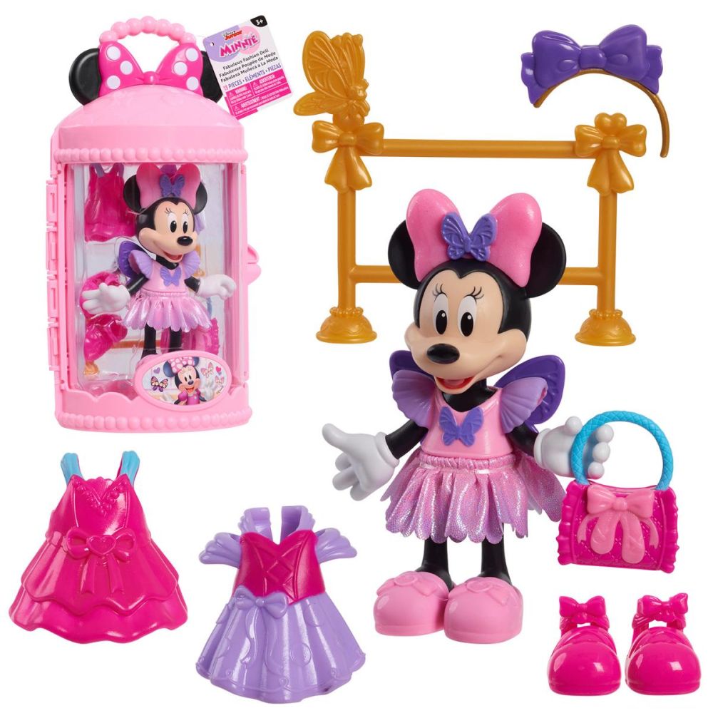 Figurina cu accesorii, Minnie Mouse, Balerina