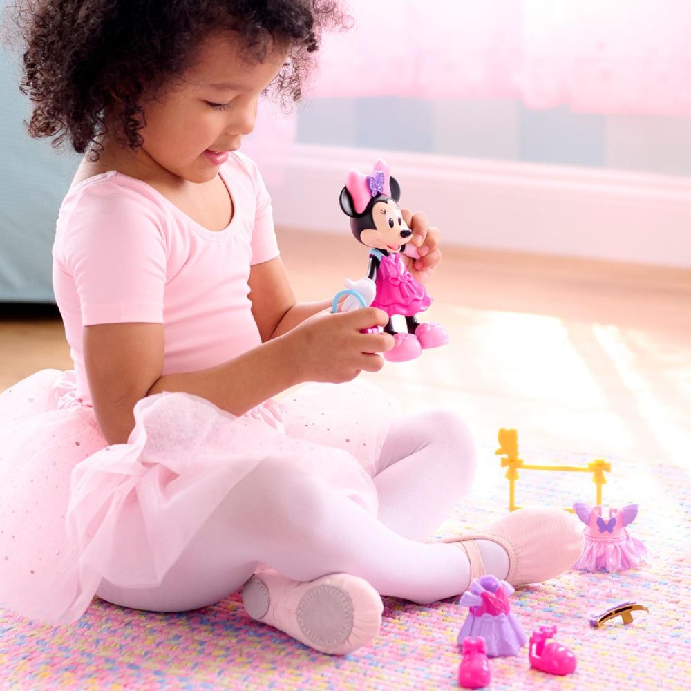 Figurina cu accesorii, Minnie Mouse, Balerina