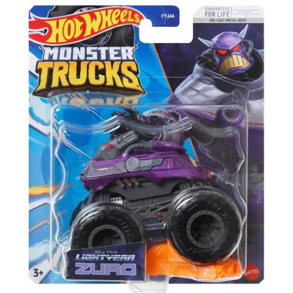 Masinuta Hot Wheels Monster Truck, Lightyear Zurg, HPX08