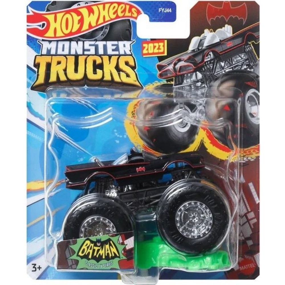 Masinuta Hot Wheels Monster Truck, Batman, HPX05