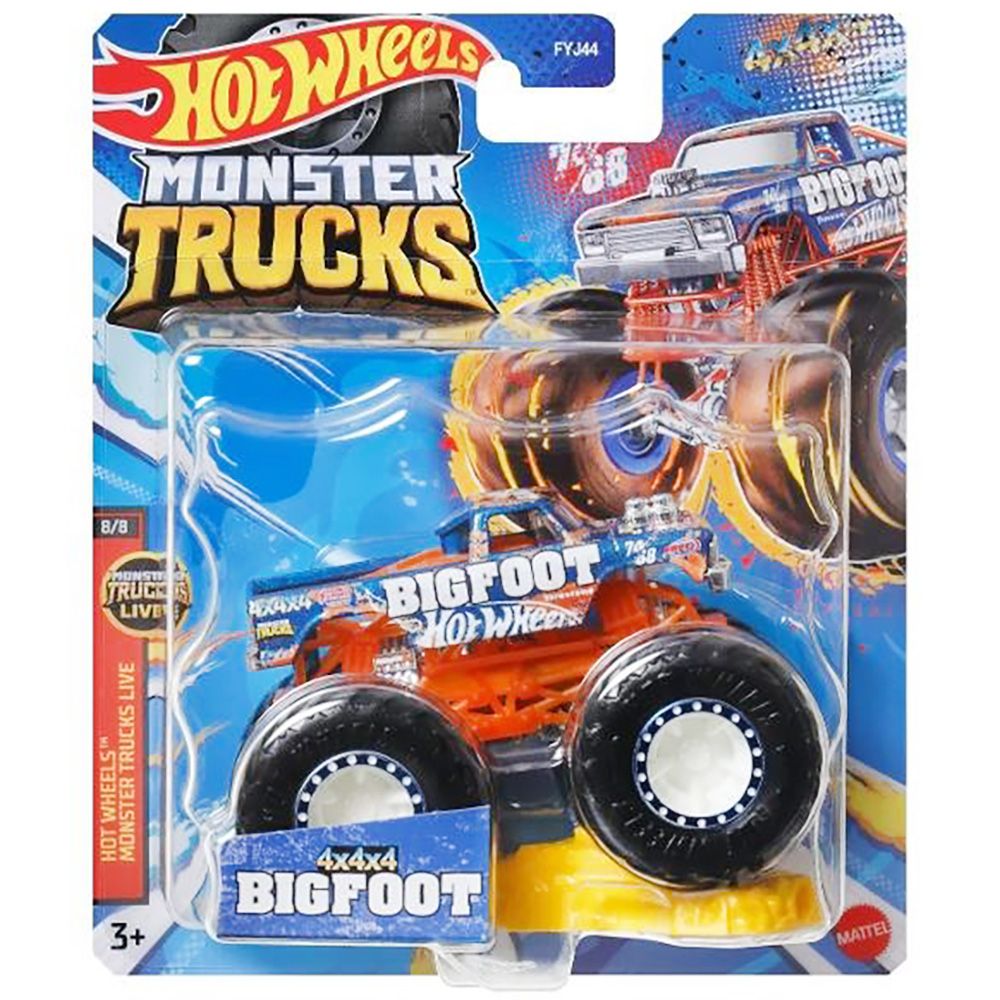 Masinuta Hot Wheels Monster Truck Bigfoot, HNW26