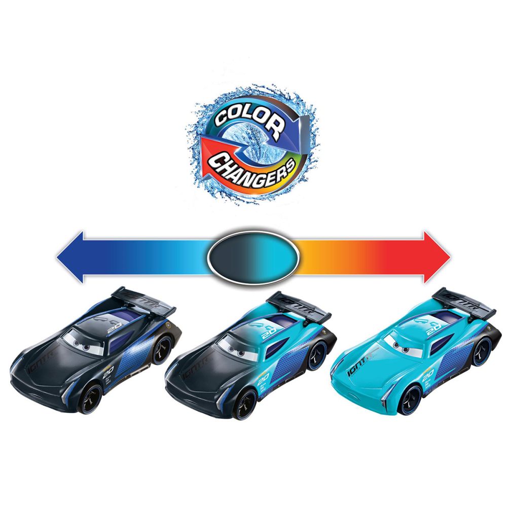 Masinuta Disney Cars, Color Changers, Jackson Storm, 1:55, GNY99