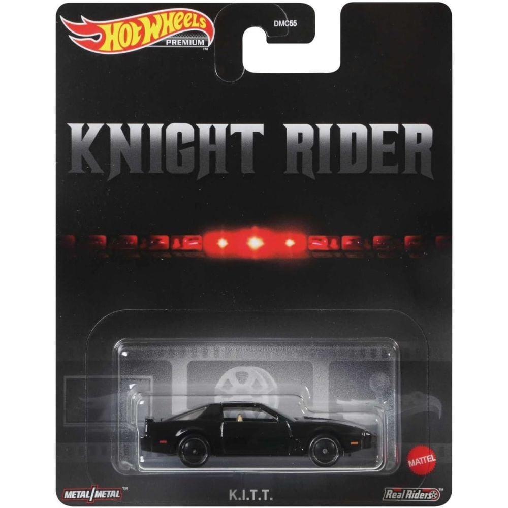 Masinuta Hot Wheels Retro, K.I.T.T. Knight Rider, 1:64, GRL67
